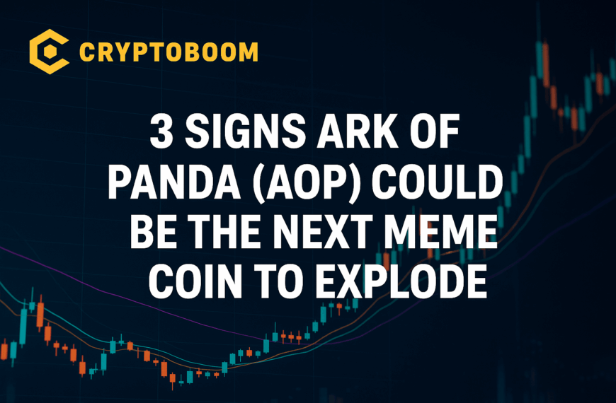 Signs Ark of Panda (AOP) Could Be the Next Meme Coin to Explode