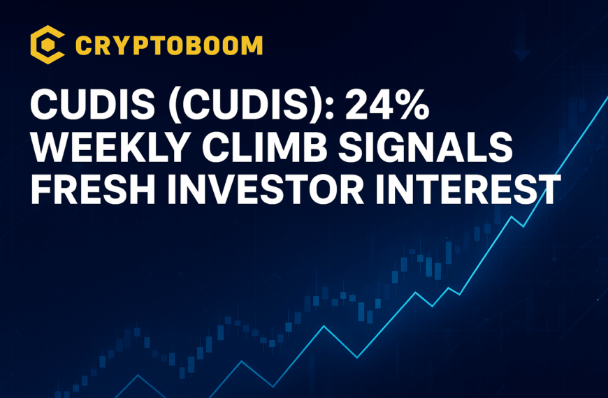 CUDIS (CUDIS): 24% Weekly Climb Signals Fresh Investor Interest