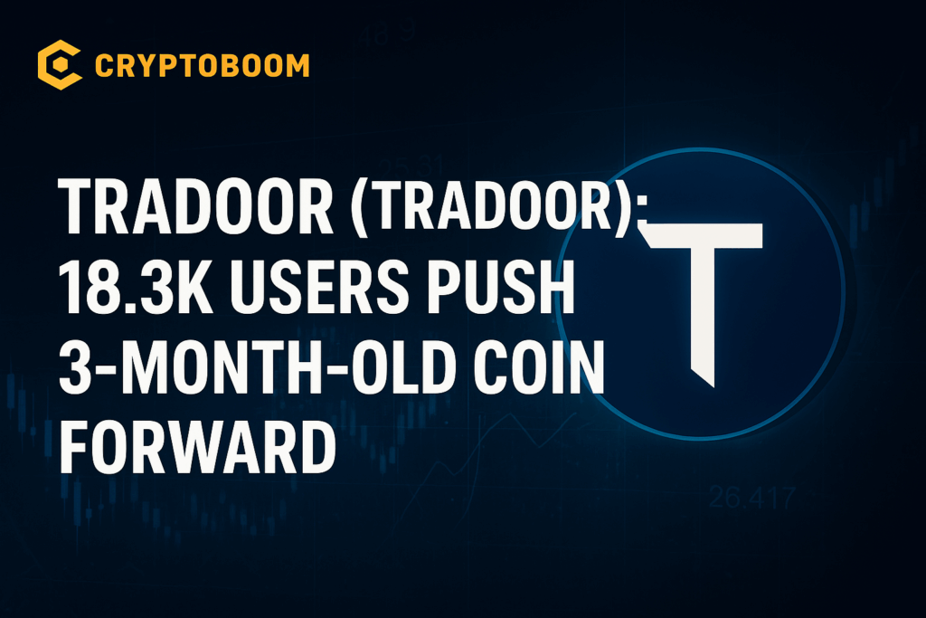 Tradoor (TRADOOR): 18.3K Users Push 3-Month-Old Coin Forward