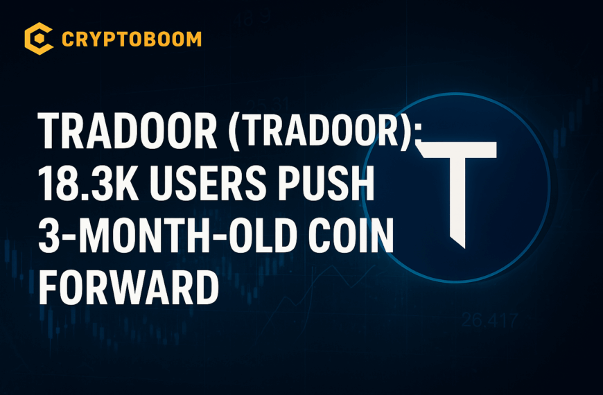 Tradoor (TRADOOR): 18.3K Users Push 3-Month-Old Coin Forward