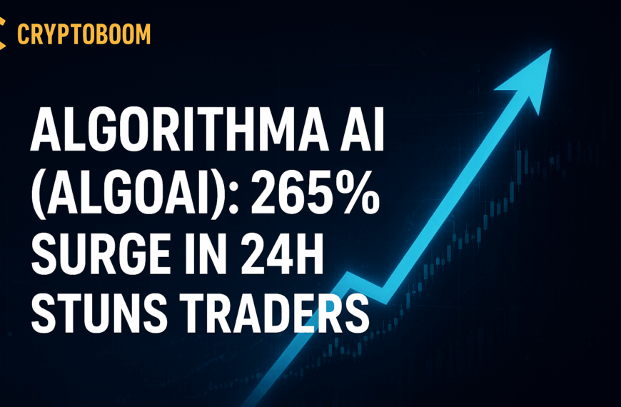 ALGORITHA AI (ALGOAI): 265% Surge in 24H Stuns Traders