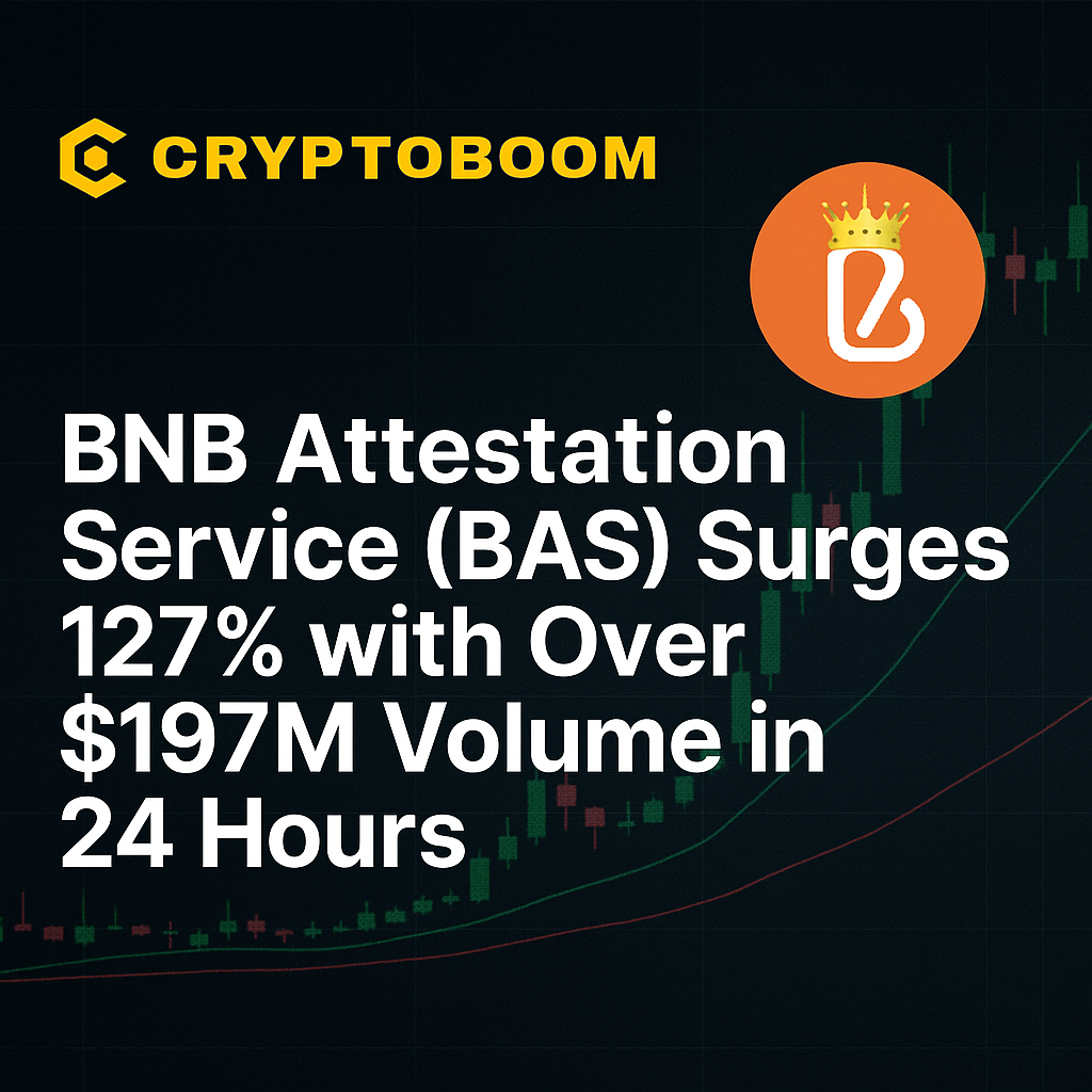 BNB Attestation Service (BAS) Surges 127% with Over $197M Volume in 24 Hours