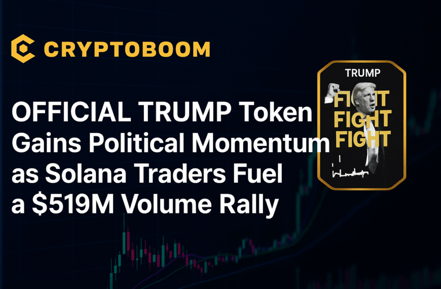 OFFICIAL TRUMP Token Gains Political Momentum as Solana Traders Fuel a $519M Volume Rally