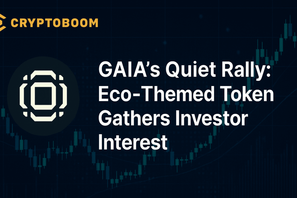 GAIA’s Quiet Rally: Eco-Themed Token Gathers Investor Interest