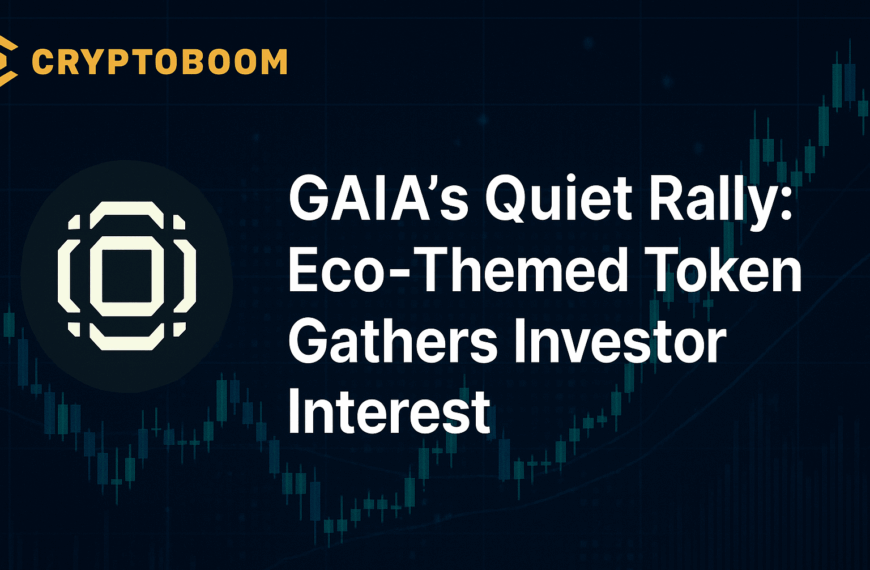 GAIA’s Quiet Rally: Eco-Themed Token Gathers Investor Interest
