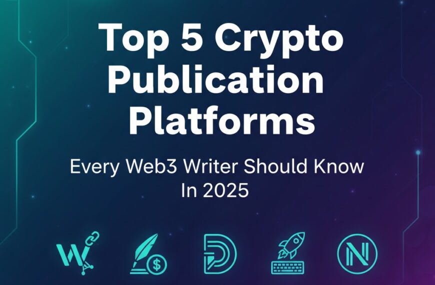 Top 5 Crypto Publication Platforms Every Web3 Writer Should Know in 2025