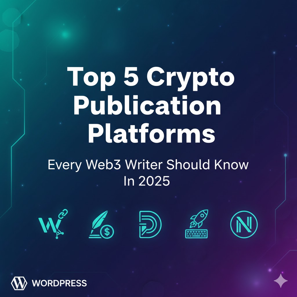Top 5 Crypto Publication Platforms Every Web3 Writer Should Know in 2025