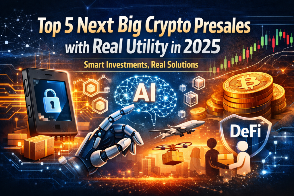 Top 5 Next Big Crypto Presales with Real Utility in 2025