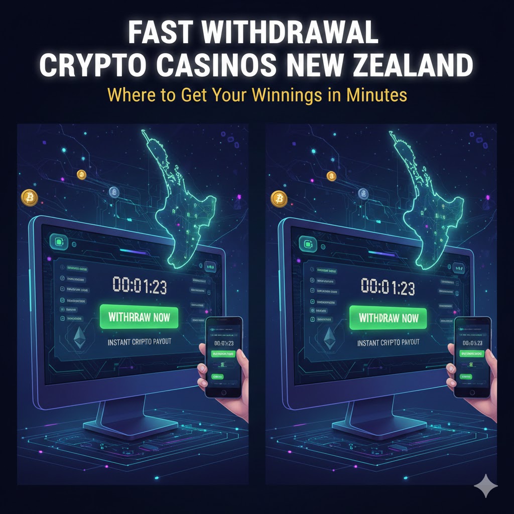Fast Withdrawal Crypto Casinos New Zealand: Where to Get Your Winnings in Minutes