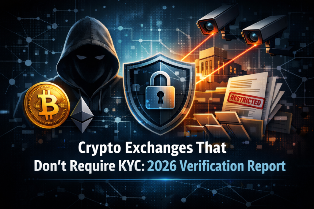 Crypto Exchanges That Don't Require KYC: 2026 Verification Report