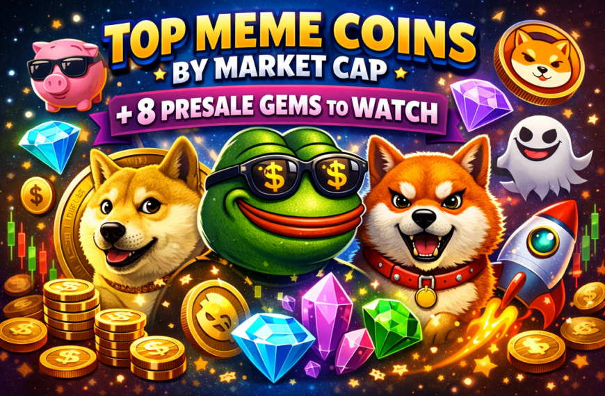 Top Meme Coins by Market Cap + 8 Presale Gems to Watch