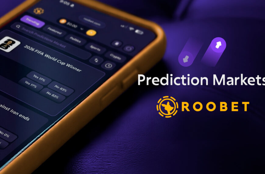 Roobet Launches Prediction Markets on May 6, The First Major Crypto Casino to Integrate the Format